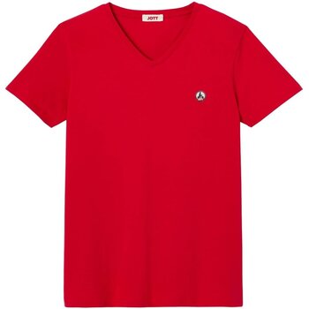 vaatteet Miehet Lyhythihainen t-paita JOTT BENITO Punainen