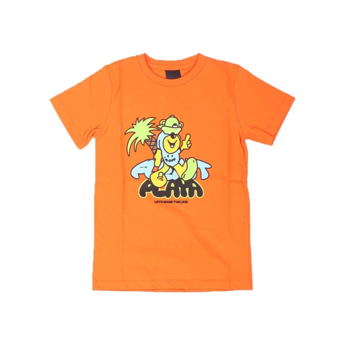 vaatteet Lapset Lyhythihainen t-paita Imomi SS23IK022 Oranssi