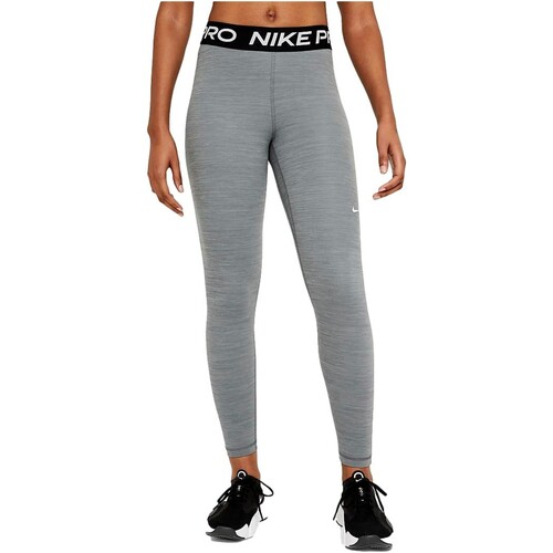 vaatteet Naiset Legginsit Nike MALLAS GRISES MUJER  PRO CZ9779 Harmaa