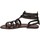 kengät Naiset Sandaalit ja avokkaat Gianluca - L'artigiano Del Cuoio 506 D MORO CUOIO Ruskea