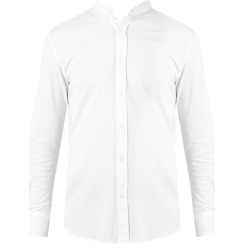 vaatteet Miehet Pitkähihainen paitapusero Antony Morato MMSL00591-FA100083 | Super Slim Fit Valkoinen