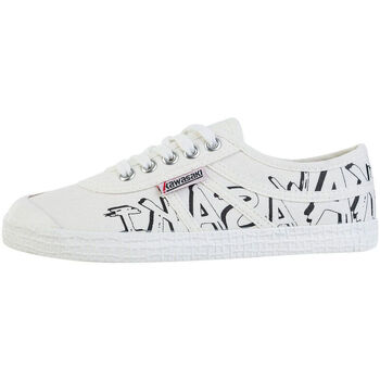 kengät Tennarit Kawasaki Graffiti Canvas Shoe Valkoinen