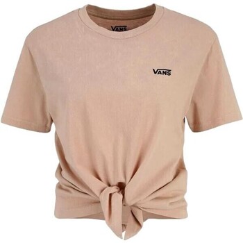 vaatteet Naiset Lyhythihainen t-paita Vans CAMISETA MUJER  JUNIOR WASH VN0A5DUMBQL Vaaleanpunainen