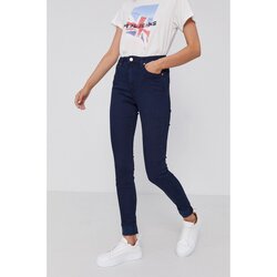 vaatteet Naiset Slim-farkut Tommy Jeans DW0DW09211 Sininen