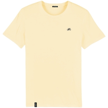 vaatteet Miehet T-paidat & Poolot Organic Monkey T-Shirt Dutch Car - Yellow Keltainen