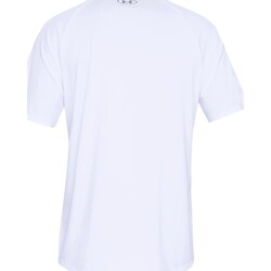 vaatteet Miehet Lyhythihainen t-paita Under Armour CAMISETA   UA TECH 2.0 1326413 Valkoinen