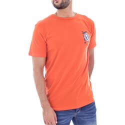 vaatteet Miehet Lyhythihainen t-paita Bikkembergs BKK2MTS02 Oranssi