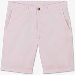 vaatteet Miehet Shortsit / Bermuda-shortsit Eden Park E23BASBE0004 Vaaleanpunainen