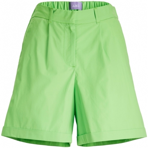 vaatteet Naiset Shortsit / Bermuda-shortsit Jjxx Shorts Vigga Rlx - Lime Punch Vihreä