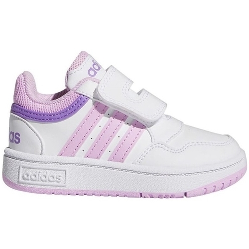 kengät Lapset Tennarit adidas Originals Baby Hoops 3.0 CF I IF7734 Valkoinen