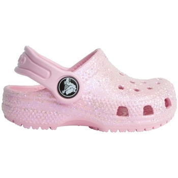 kengät Lapset Sandaalit ja avokkaat Crocs Classic Glitter - Flamingo Vaaleanpunainen