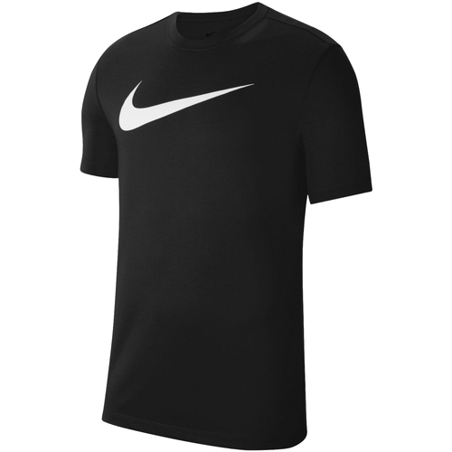 vaatteet Miehet Lyhythihainen t-paita Nike Dri-FIT Park Tee Musta