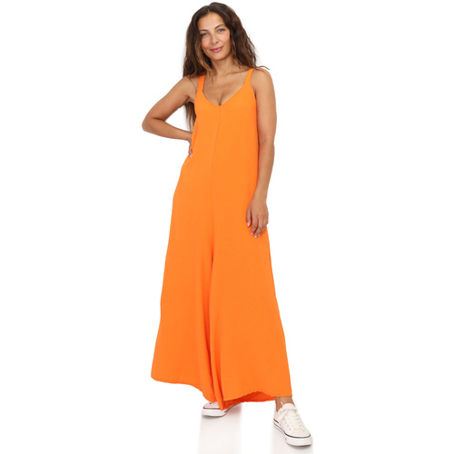 vaatteet Naiset Jumpsuits / Haalarit La Modeuse 67356_P156404 Oranssi