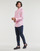 vaatteet Miehet Pitkähihainen paitapusero Polo Ralph Lauren CHEMISE AJUSTEE SLIM FIT EN POPELINE UNIE Vaaleanpunainen