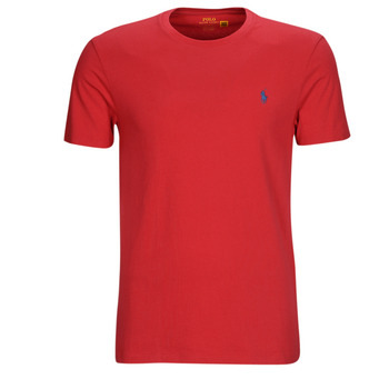 vaatteet Miehet Lyhythihainen t-paita Polo Ralph Lauren T-SHIRT AJUSTE EN COTON Punainen / Punainen
