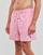vaatteet Miehet Uima-asut / Uimashortsit Polo Ralph Lauren MAILLOT DE BAIN UNI EN POLYESTER RECYCLE Vaaleanpunainen