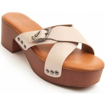 kengät Naiset Sandaalit ja avokkaat Bozoom 83218 Beige