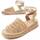 kengät Naiset Sandaalit ja avokkaat Bozoom 83407 Beige