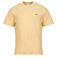 vaatteet Miehet Lyhythihainen t-paita Lacoste TH7318 Keltainen