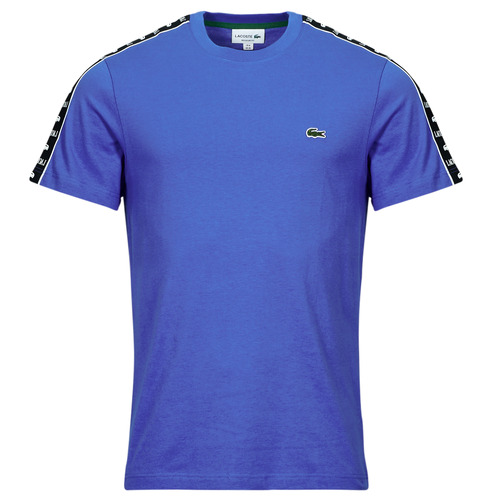 vaatteet Miehet Lyhythihainen t-paita Lacoste TH7404 Sininen