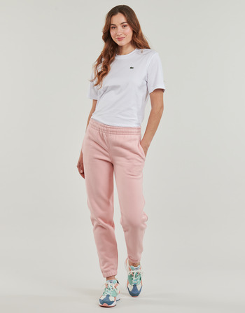 vaatteet Naiset Verryttelyhousut Lacoste XF0853 Vaaleanpunainen