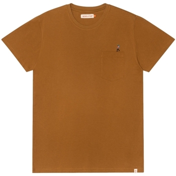 Revolution Regular T-Shirt 1330 HIK - Light Brown Ruskea