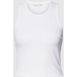 vaatteet Naiset Hihattomat paidat / Hihattomat t-paidat Guess W3YP46 KB9E2 Valkoinen