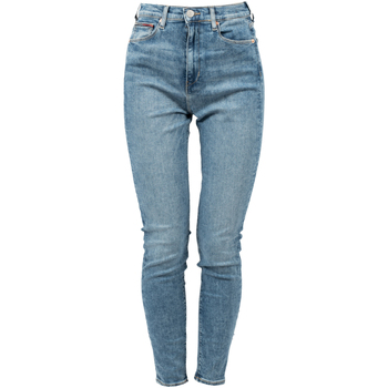 vaatteet Naiset 5-taskuiset housut Tommy Hilfiger DW0DW11594 | Sylvia Sininen