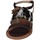 kengät Naiset Sandaalit ja avokkaat Café Noir BC602 Ruskea