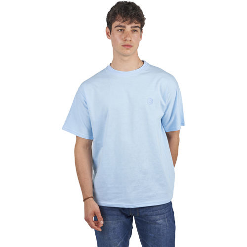 vaatteet Miehet Lyhythihainen t-paita Superb 1982 SPRBCA-2204-BLUE Sininen