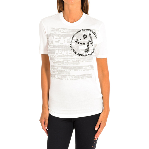 vaatteet Naiset Lyhythihainen t-paita Zumba Z2T00216-BLANCO Monivärinen
