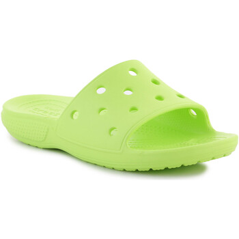 kengät Naiset Sandaalit Crocs CLASSIC SLIDE LIMEADE 206121-3UH Vihreä