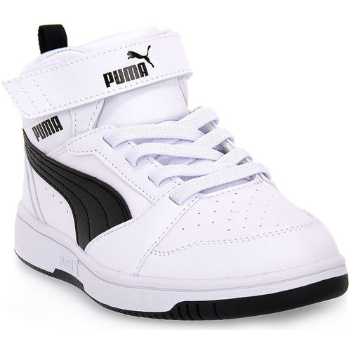 kengät Pojat Tennarit Puma 02 REBOUND V6 MID Valkoinen