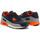 kengät Miehet Tennarit Shone 005-001 Navy/Orange Sininen