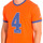 vaatteet Miehet Lyhythihainen t-paita La Martina TMR312-JS206-06097 Oranssi