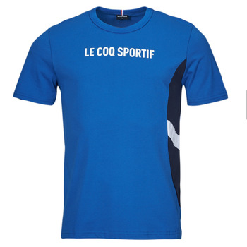 vaatteet Miehet Lyhythihainen t-paita Le Coq Sportif SAISON 1 TEE SS N°2 M Sininen