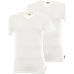 vaatteet Miehet Lyhythihainen t-paita Bikkembergs BKK1UTS02BI Valkoinen