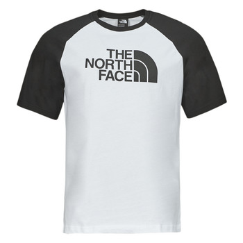 vaatteet Miehet Lyhythihainen t-paita The North Face RAGLAN EASY TEE Valkoinen