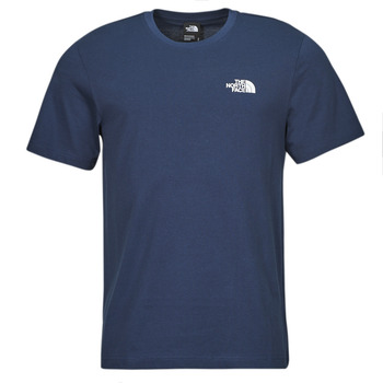 vaatteet Miehet Lyhythihainen t-paita The North Face SIMPLE DOME Laivastonsininen