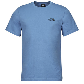 vaatteet Miehet Lyhythihainen t-paita The North Face SIMPLE DOME Sininen