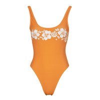 vaatteet Naiset Yksiosainen uimapuku Billabong ON ISLAND TIME ONE PIECE Oranssi