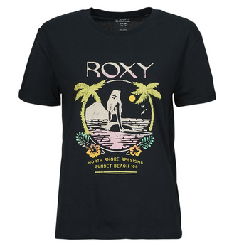 vaatteet Naiset Lyhythihainen t-paita Roxy SUMMER FUN A Laivastonsininen