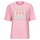 vaatteet Naiset Lyhythihainen t-paita Roxy DREAMERS WOMEN D Vaaleanpunainen