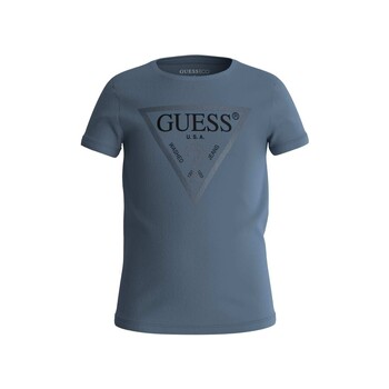 vaatteet Tytöt Lyhythihainen t-paita Guess J73I56 Sininen