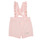 vaatteet Tytöt Kokonaisuus Guess BODY + CHIFFON SHORTS Valkoinen / Vaaleanpunainen