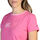 vaatteet Naiset Lyhythihainen t-paita Tommy Hilfiger th10064-016 pink Vaaleanpunainen