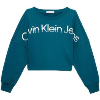 vaatteet Tytöt Svetari Calvin Klein Jeans  Vihreä