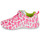 kengät Tytöt Matalavartiset tennarit Agatha Ruiz de la Prada DEPORTIVO CORAZONES Valkoinen / Vaaleanpunainen