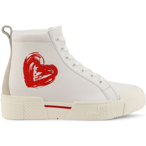 kengät Naiset Tennarit Love Moschino ja15455g0diac-10a white Valkoinen