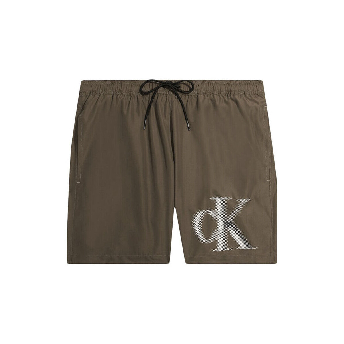 vaatteet Miehet Shortsit / Bermuda-shortsit Calvin Klein Jeans km0km00800-gxh brown Ruskea